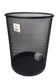 Kosz okrągły duży czarny