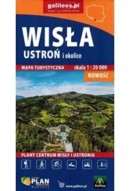 Mapa - Wisła, Ustroń i okolice 1:20 000