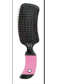 Szczotka do włosów - plastikowa, szeroka, wygięta