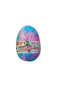 Musująca Bomba kąpielowa Jajo Dinozaura z niespodzianką Wata cukrowa