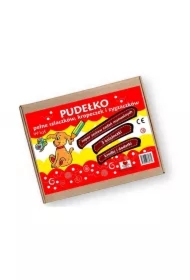 Pudełko pełne szlaczków, kropeczek i zygzaczków