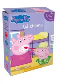 Świnka Peppa. W domu. Karty edukacyjne w pudełku
