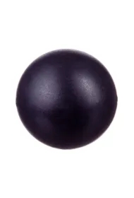 Piłka pełna M czarna 6, 5cm