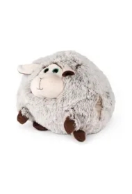 Poduszka owca i pluszowy ogrzewacz do dłoni