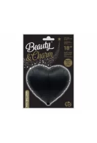 Balon foliowy B&C Serce, matowe 18"