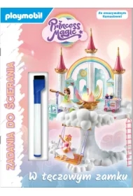 Playmobil Princess Magic. Zadania do ścierania. W tęczowym zamku