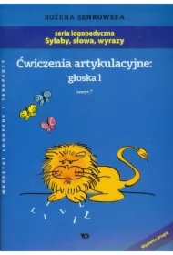 Ćwiczenia artykulacyjne zeszyt 7 głoska L A4
