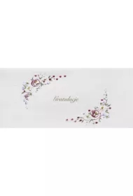 Karnet Gratulacje DL G08 - Kwiaty