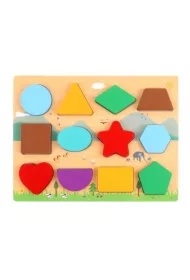 Układanka drewniana Kształty