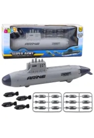 Łódź podwodna strzelająca szara 28cm