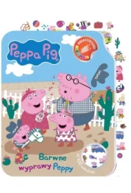 Peppa Pig. Kolorowanki naklejanki 2. Barwne wyprawy Peppy