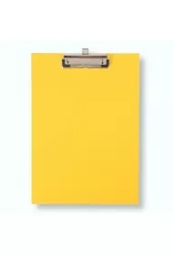 Deska A4 z klipem premium żółta