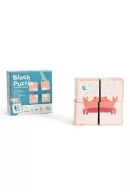  Drewniane klocki Zwierzęta Arktyki