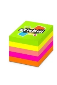 Kostka samoprzylepna 51x51mm 400K 5 kolorów neon