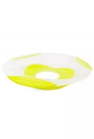 Głęboki talerzyk z przyssawką Zielony 4 m+