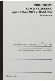 Procedury cywilna, karna, sądowoadministracyjna. Porównanie