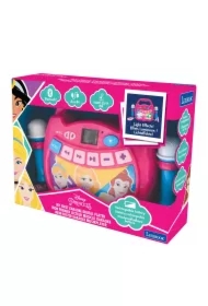 Głośnik Bluetooth Disney Princess z dwoma mikrofonami, efektami świetlnymi oraz akumulatorem w zestawie MP320DPZ