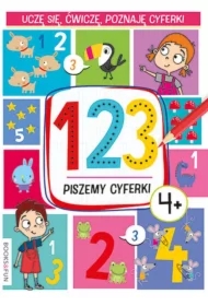 123. Piszemy cyferki 4+