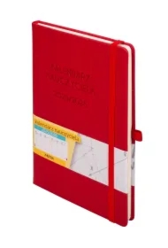 Kalendarz nauczyciela 2025/2026 A5 czerwony (TDW)