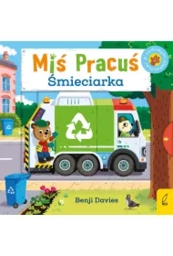 Miś Pracuś. Śmieciarka