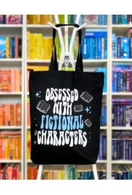 Torba bawełniana YOUNG: OBSESSED WITH FICTIONAL CHARACTERS