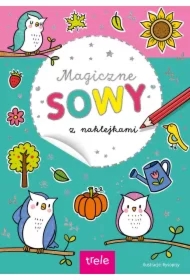 Magiczne sowy z naklejkami