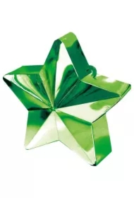 Ciężarek do balonów foliowych zielony