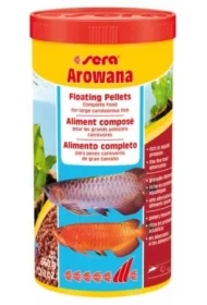 Arowana, granulat -pokarm podstawowy dra ryb drapieżnych