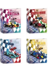 Torebka prezentowa L Samochody