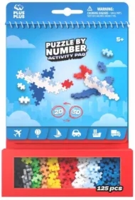 Puzzle By Number 125 el. Activity Pad Transport