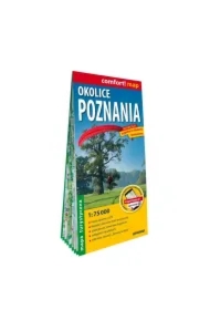 Comfort!map Okolice Poznania 1:75 000 mapa w.2024