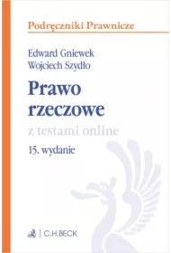 Prawo rzeczowe z testami online. Wydanie 15