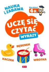 Uczę się czytać. Wyrazy 4+