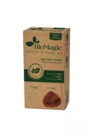 Farba do włosów średnio ciemna miedź 77.66