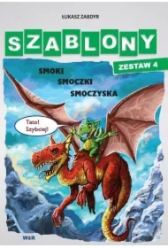 Szablony - Zestaw 4 - Smoki, smoczki, smoczyska