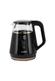 Lund czajnik elektryczny z regulacją temperatury czarny