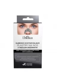 Głęboko oczyszczające plastry na nos z węglem drzewnym