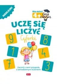 Uczę się liczyć. Cyferki 4+