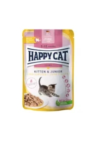 Young Meat in Sauce Kitten & Junior Land Geflugel, karma mokra, dla kociąt, drób, saszetka