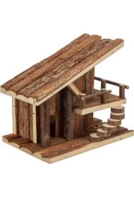 Jule, domek, dla chomika, drewno, 25 x 21 x 18 cm