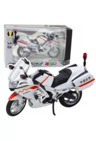 Motocykl metalowy ze światłem i dźwiękiem 1:12