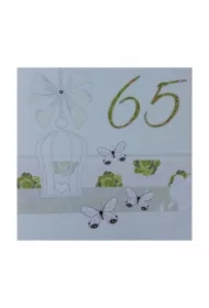 Karnet Urodziny Króliki Swarovski CL0323