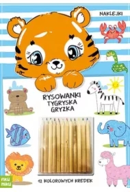 Rysowanki tygryska Gryzka