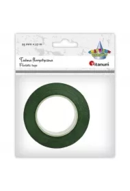 Taśma florystyczna ciemnozielona