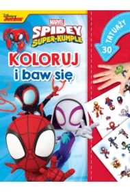 Marvel Spidey i Super-kumple. Koloruj i baw się. 30 tatuaży
