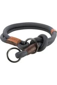 Dławik Be Nordic, M: 45 cm/o 8 mm, ciemnoszary/brązowy