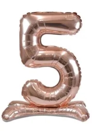 Balon foliowy stojący różowe złoto 5