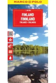 Mapa drogowa Finlandia 1:180 000