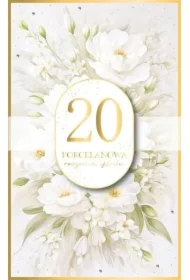 Karnet Rocznica Ślubu 20