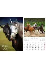Kalendarz ścienny 2026 Konie